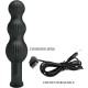 Анален вибратор PRETTY LOVE - SIDNEY ANAL VIBRATOR 10 VIBRATIONS BLACK