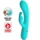 Вибратор PRETTY LOVE - SCOCCO VIBRATOR RABBIT TURQUOISE