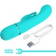 Вибратор PRETTY LOVE - SCOCCO VIBRATOR RABBIT TURQUOISE