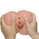 Мастурбатор CRAZY BULL - BERNACE ASS VIBRATOR WITH REALISTIC VAGINA AND ANUS