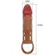 Пенис накрайник PRETTY LOVE - PRESTON VIBRATING PENIS SLEEVE 18 CM