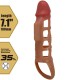 Пенис накрайник PRETTY LOVE - PRESTON VIBRATING PENIS SLEEVE 18 CM