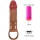 Пенис накрайник PRETTY LOVE - PRESTON VIBRATING PENIS SLEEVE 18 CM