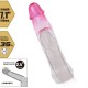 Пенис накрайник PRETTY LOVE - NERON REALISTIC 6 CM ENLARGEMENT SHEATH FOR  PENIS PINK
