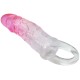 Пенис накрайник PRETTY LOVE - ODES REALISTIC 2 CM ENLARGEMENT SHEATH FOR PENIS PINK