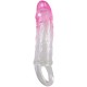 Пенис накрайник PRETTY LOVE - ODES REALISTIC 2 CM ENLARGEMENT SHEATH FOR PENIS PINK