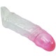 Пенис накрайник PRETTY LOVE - ODES REALISTIC 2 CM ENLARGEMENT SHEATH FOR PENIS PINK