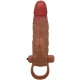 Пенис накрайник PRETTY LOVE - OSMAR PENIS SLEEVE + VIBRATING CLITORIS STIMULATOR