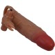 Пенис накрайник PRETTY LOVE - OSMAR PENIS SLEEVE + VIBRATING CLITORIS STIMULATOR