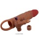 Пенис накрайник PRETTY LOVE - OSMAR PENIS SLEEVE + VIBRATING CLITORIS STIMULATOR