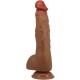 Вибратор BAILE - BEAUTIFUL WILKS 5 SETTING REALISTIC VIBRATOR 25 CM MULATO