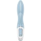 Вибратор SATISFYER - AIR PUMP BUNNY 1 INFLATABLE RABBIT VIBRATOR BLUE