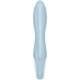 Вибратор SATISFYER - AIR PUMP BUNNY 1 INFLATABLE RABBIT VIBRATOR BLUE