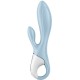 Вибратор SATISFYER - AIR PUMP BUNNY 1 INFLATABLE RABBIT VIBRATOR BLUE