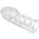 Пенис накрайник PRETTY LOVE - TIGHT AND VOLUMIZING PENIS SLEEVE TRANSPARENT