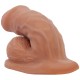 Дилдо PRETTY LOVE - WARNELL ULTRA REALISTIC AND ELASTIC DILDO 9.5 CM MULATO