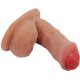 Дилдо PRETTY LOVE - WARNELL ULTRA REALISTIC AND ELASTIC DILDO 9.5 CM MULATO