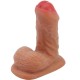 Дилдо PRETTY LOVE - WARNELL ULTRA REALISTIC AND ELASTIC DILDO 9.5 CM MULATO