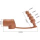 Анален разширител PRETTY LOVE - PENIS SLEEVE WITH ANAL PLUG NATURAL