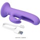 Вибратор PRETTY LOVE - KILLMOULIS RABBIT VIBRATOR 12 VIBRATION MODES PURPLE