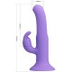 Вибратор PRETTY LOVE - KILLMOULIS RABBIT VIBRATOR 12 VIBRATION MODES PURPLE
