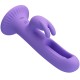 Вибратор PRETTY LOVE - KILLMOULIS RABBIT VIBRATOR 12 VIBRATION MODES PURPLE