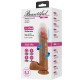 Вибратор с въртене и тласкане BAILE ABEL 21 CM MULATTO