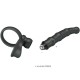 Анален разширител PRETTY LOVE - TATUM VIBRATING PENIS RING WITH PLUG 10 VIBRATIONS BLACK