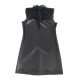 Рокля SUBBLIME - 957544 LACE COLLAR LEATHER DRESS BLACK S/M