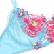 Комплект SUBBLIME - 957650 FLOWER EMBROIDERED BRA AND GARTER BELT SET PINK L/XL