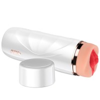 Мастурбатор SHEQU - RILEY VAGINA MASTURBATOR WITH VIBRATION AND STIMULATING WAVES