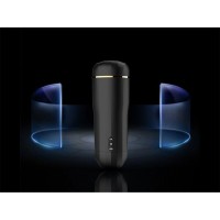 Мастурбатор SHEQU - SNOW VAGINA MASTURBATOR WITH VIBRATION AND STIMULATING WAVES