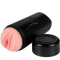 Мастурбатор SHEQU - FANNY VAGINA MASTURBATOR WITH VIBRATION
