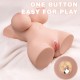 Торс мастурбатор XISE - TINY THRUSTING REALISTIC TORSO WITH FEMALE VIBRATION 40 CM | XISE Торс мастурбатор XISE - TINY THRUSTING REALISTIC TORSO WITH FEMALE VIBRATION 40 CM