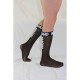 Мъжки чорапи MACHO - THIN SOCKS ONE SIZE BLACK