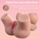 Торс мастурбатор XISE - FRIEDA REALISTIC FEMALE TORSO WITH VIBRATION 36 CM | XISE Торс мастурбатор XISE - FRIEDA REALISTIC FEMALE TORSO WITH VIBRATION 36 CM