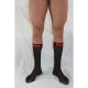 Мъжки чорапи MACHO - THIN SOCKS ONE SIZE BLACK/RED