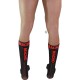 Мъжки чорапи MACHO - THIN SOCKS ONE SIZE BLACK/RED