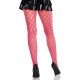 Секси чорапи LEG AVENUE - LACE TIGHTS WITH EYELETS NEON PINK