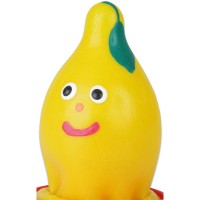 Презервативи CONDOMERIE - HANDPAINTED NOVELTY CONDOMS LEMON