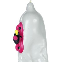 Презервативи CONDOMERIE - HANDPAINTED NOVELTY CONDOMS MOTORBIKE XL