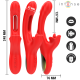 Вибратор INTENSE - JESSICA MULTIFUNCTION VIBRATOR CLITORIS STIMULATION 24.8 CM RED