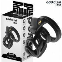Клетка за пенис ADDICTED TOYS LOCKED - GILDEN CAGE SILICONE PENIS CAGE 8.5 CM