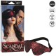 Маска CALEXOTICS - SCANDAL OPAQUE EYE MASK WITH RED DETAILS