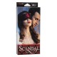 Маска CALEXOTICS - SCANDAL OPAQUE EYE MASK WITH RED DETAILS