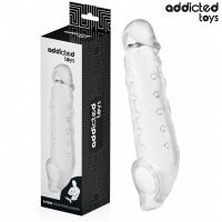 Пенис уголемител ADDICTED TOYS - TRANSPARENT PENIS SHEATH SIZE M 27 CM Пенис уголемител ADDICTED TOYS - TRANSPARENT PENIS SHEATH SIZE M 27 CM