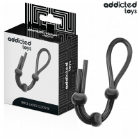 Пенис ринг ADDICTED TOYS - SILICONE ROPE FOR THE TRIPLE LOOP PENIS Пенис ринг ADDICTED TOYS - SILICONE ROPE FOR THE TRIPLE LOOP PENIS