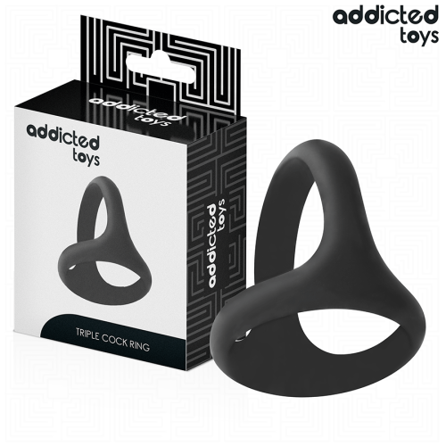 Пенис ринг ADDICTED TOYS - THICK TRIPLE PENIS RING