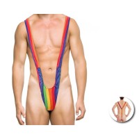 Бельо PRIDE - MEN'S TRIKINI RAINBOW FLAG