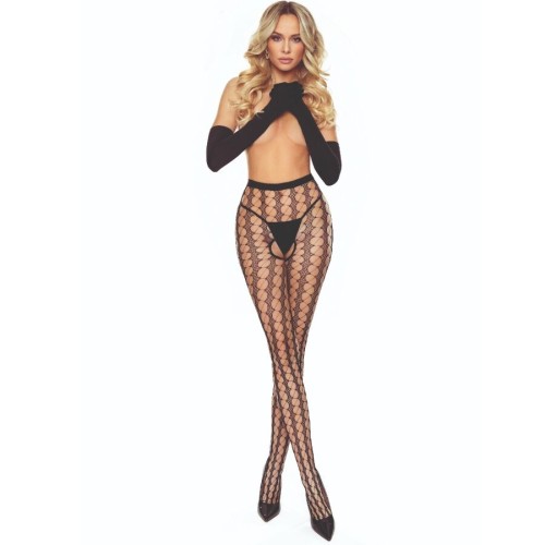 Секси чорапи PASSION - TIOPEN 031 BLACK TIGHTS 1/2